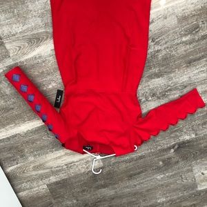 Hot & sexy red mini dress